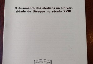 O Juramento dos Médicos na Universidade de Utreque- Luís Pina