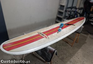 NSP Long 9.2 Evolution Malibu Funboard prancha de surf 44L deck fins FCS