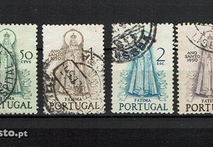 Selos Portugal 1950-Afinsa 719/722-Usados