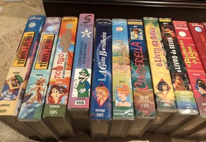 Cassetes VHS infantis