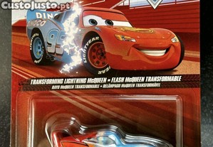 Faisca Mcqueen Transformável Cars 1/55