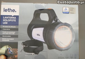 Lanterna e Holofote LED Lethe Novo