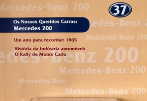 * Miniatura 1:43 Colecção Queridos Carros Nº 37 Mercedes-Benz 200 (1965) Com Fascículo