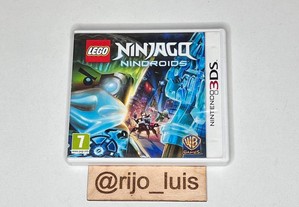 Lego Ninjago Nindroids Nintendo 3DS completo