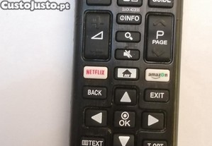 Comando original para TV LED/LCD da LG.