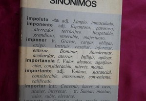 Dicionário de Sinónimos por Samuel Gili Gaya. Terc