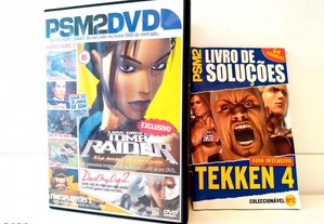 PSM2 DVD Nº 2 + Soluções e Guia intensivo Tekken 4