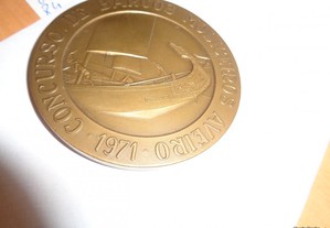 Medalha Concurso Barcos Moliceiros Aveiro Of.Envio