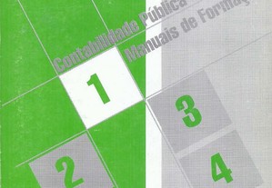 Contabilidade Pública - Manuais de Formação - volumes 1/2/3/4