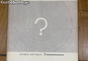 L'Abstention Électorale au Portugal 1975-1980 Jorge Gaspar (Estudos Eleitorais - 3, CEG 1982)