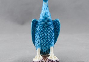 Pato Porcelana da China em Azul-Turquesa