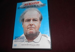 DVD-As confissões de Schmidt-Jack Nicholson