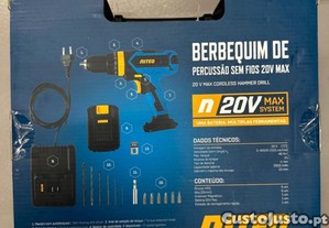 Berbequim de Percusso 20V Max (Novo)