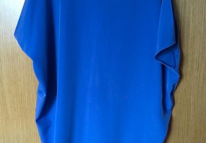 Vestido azul benetton
