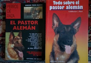 2 Livros O Pastor Alemão (em Espanhol)