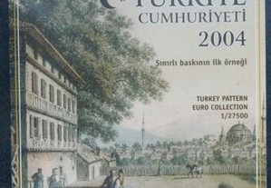 Turquia 2004 Euro Set Collection Proof Coins