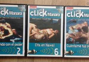 dvd: raríssima série "Click", inspirada na obra de Milo Manara