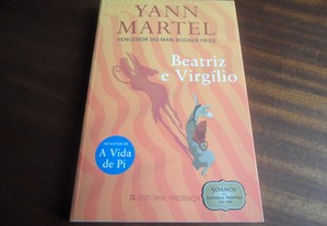 "Beatriz e Virgílio" de Yann Martel - 1ª Edição de 2010