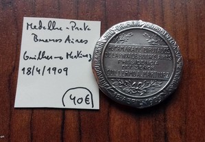 Medalha de Prata 1909 Buenos Aires