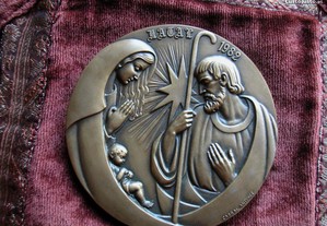 Grande Medalha do Natal de 1982 do Mestre Cabral A