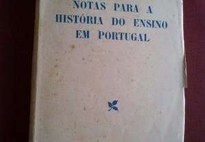 Luís Albuquerque-Notas Para a História do Ensino-1960