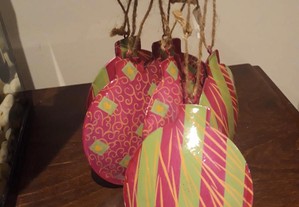 Ornamentos para árvore de Natal
