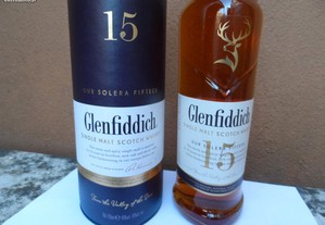 Whisky Glenfiddich Single Malte Solera Reserva de 15 Anos