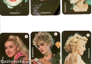 Cole��o completa  e numerada de 12 calend�rios  MADONNA 1992.