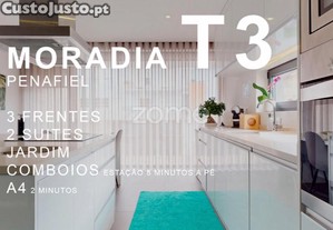 Moradia T3 De 3 Frentes Em Penafiel, Excelentes...
