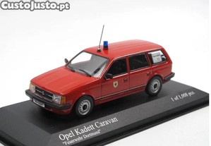 Minichamps 1:43 Opel Kadett D Caravan 1979 bombeiros de Dortmund