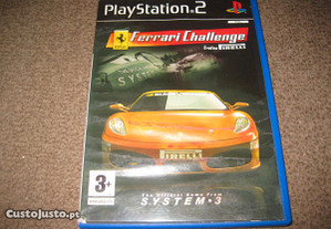Jogo "Ferrari Challenge: Trofeo Pirelli" para PS2/Completo!