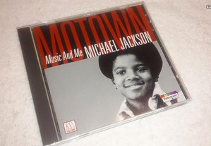 michael jackson (music and me) música/cd - raro