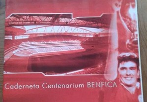 Caderneta centenarium benfica 1904-2004 - benfica