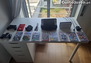 Nintendo Switch OLED Branca + 8 Jogos + Muitos Acessórios