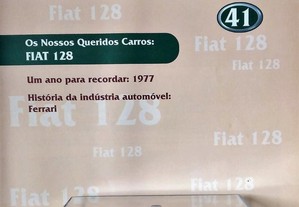 * Miniatura 1:43 Colecção Queridos Carros Nº 41 Fiat 128 Coupé (1977) Com Fascículo