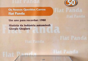 * Miniatura 1:43 Colecção Queridos Carros Nº 50 Fiat Panda (1980) Com Fascículo