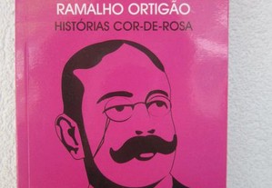 livro Ramalho Ortigão Histórias cor de rosa
