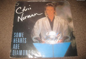 Vinil Single 45 rpm do Chris Norman "Some Hearts Are Diamonds"