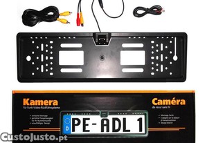 Placa de suporte Matricula com camera Hd incluida universal =NOVA=