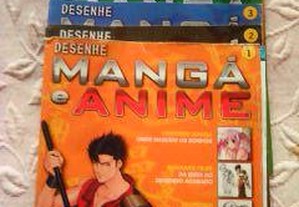 Revistas desenhe manga e anime