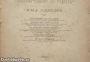 O Problema Medico-Legal no Processo = Urbino de Freitas - Uma Replica (1893)