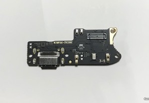 Conector de carga Type-C (USB-C) com microfone para Xiaomi Redmi 9T