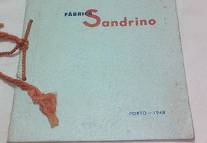 catálogo antigo: fábrica Sandrino Porto 1948