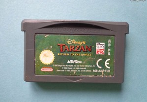 Jogos Game Boy Advance - Disney's Tarzan - Return