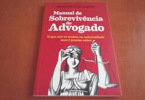 Manual de sobrevivência do advogado Diogo Leite de Campos