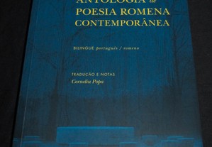 Livro Antologia de Poesia Romena Contemporânea Bilingue