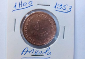 1 Escudo 1953 Angola