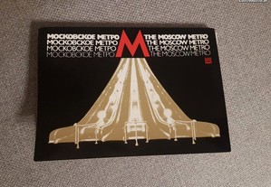 Moscovo Conjunto de 18 Cartões Postais Metro