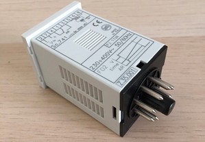 Relé temporizador eletrónico CDC 8 pinos 230 - 400V