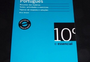 Livro O Essencial Português 10º ano Alice Amaro